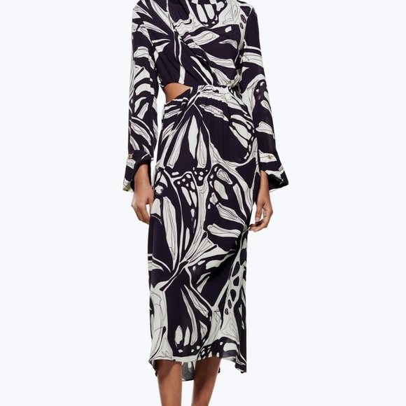 Zara Black And White Long Sleeve Dress Zara Long Sleeve Floral Dress Black Zara Printed Dress Zara Black And White Long Sleeve Dress Zara Long Sleeve Floral Dress Black Zara Printed Dress